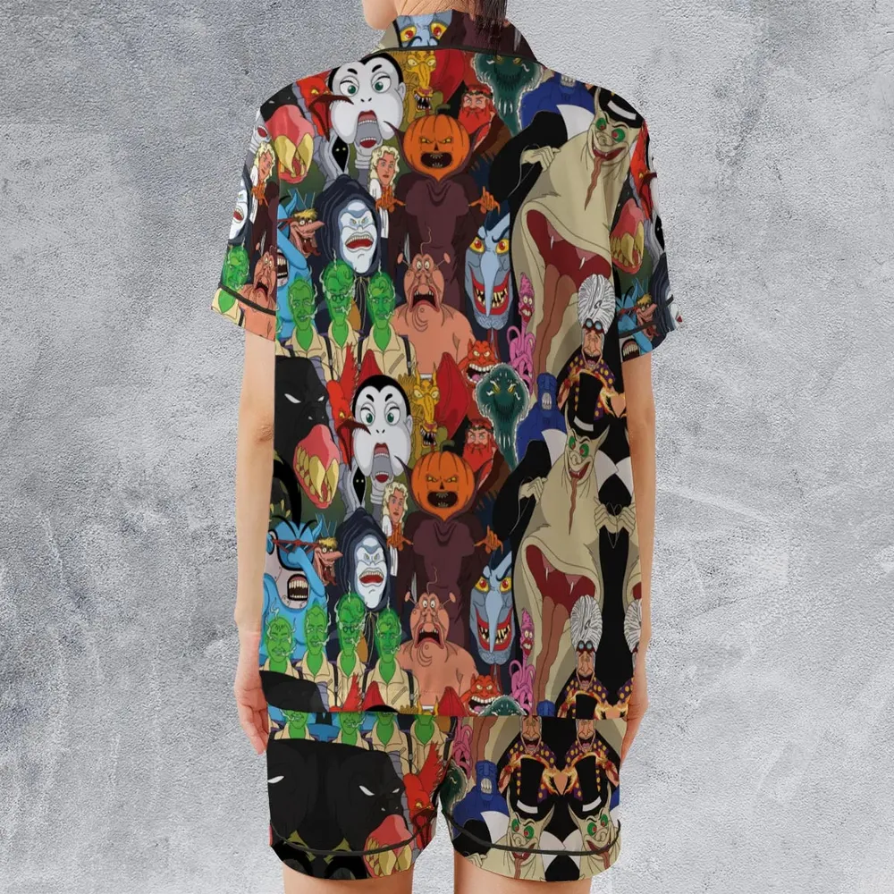 Ghostbusters Cartoons Villains Satin Short-Sleeve Pajamas Set - 2