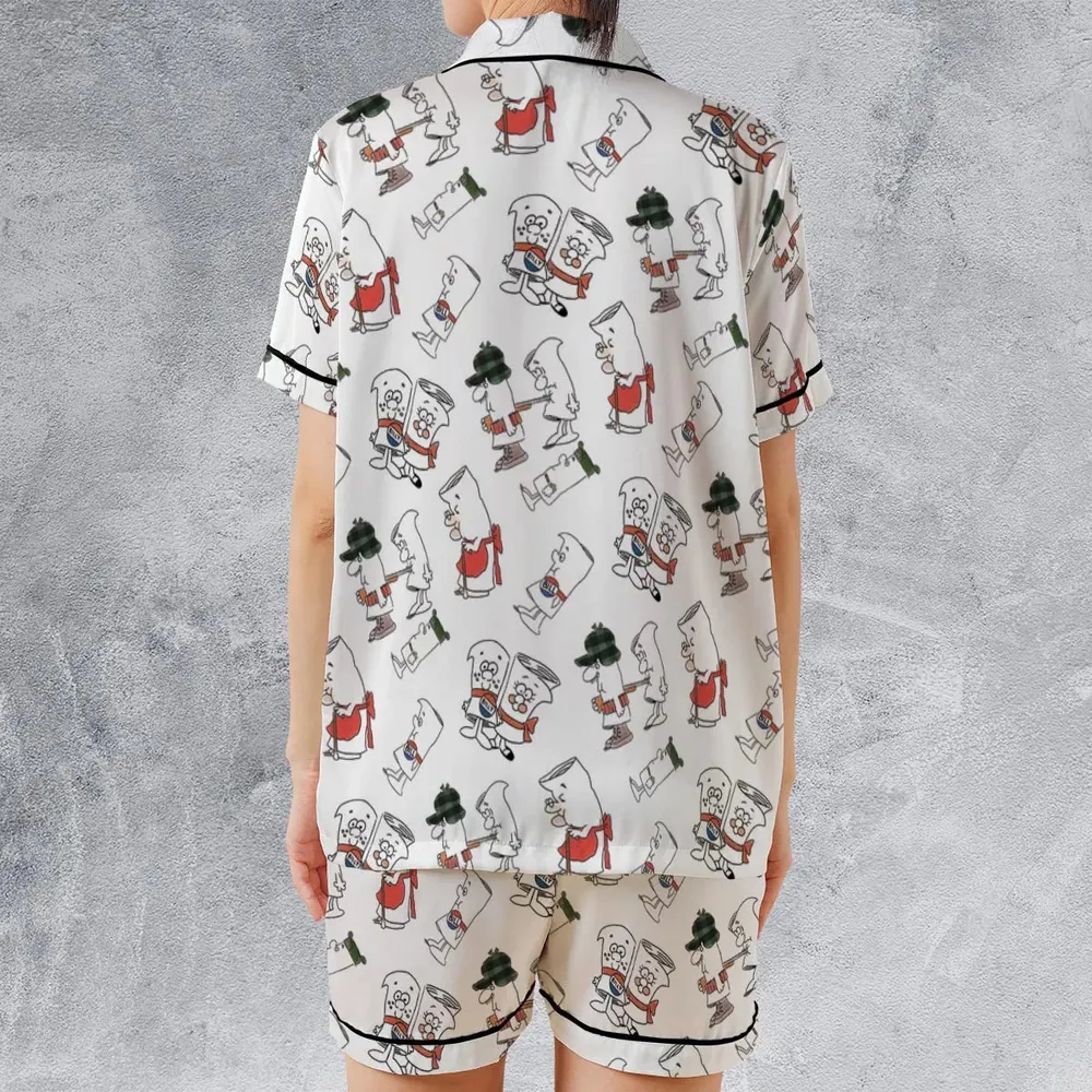 I’m Just A Bill Schoolhouse Rock Satin Short-Sleeve Pajamas Set - 2