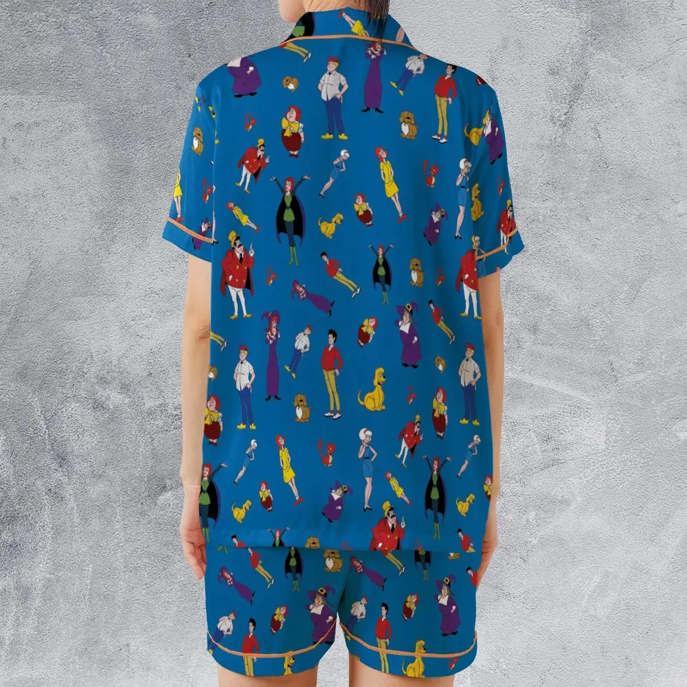 Sabrina The Teenage Witch Satin Short-Sleeve Pajamas Set - 2