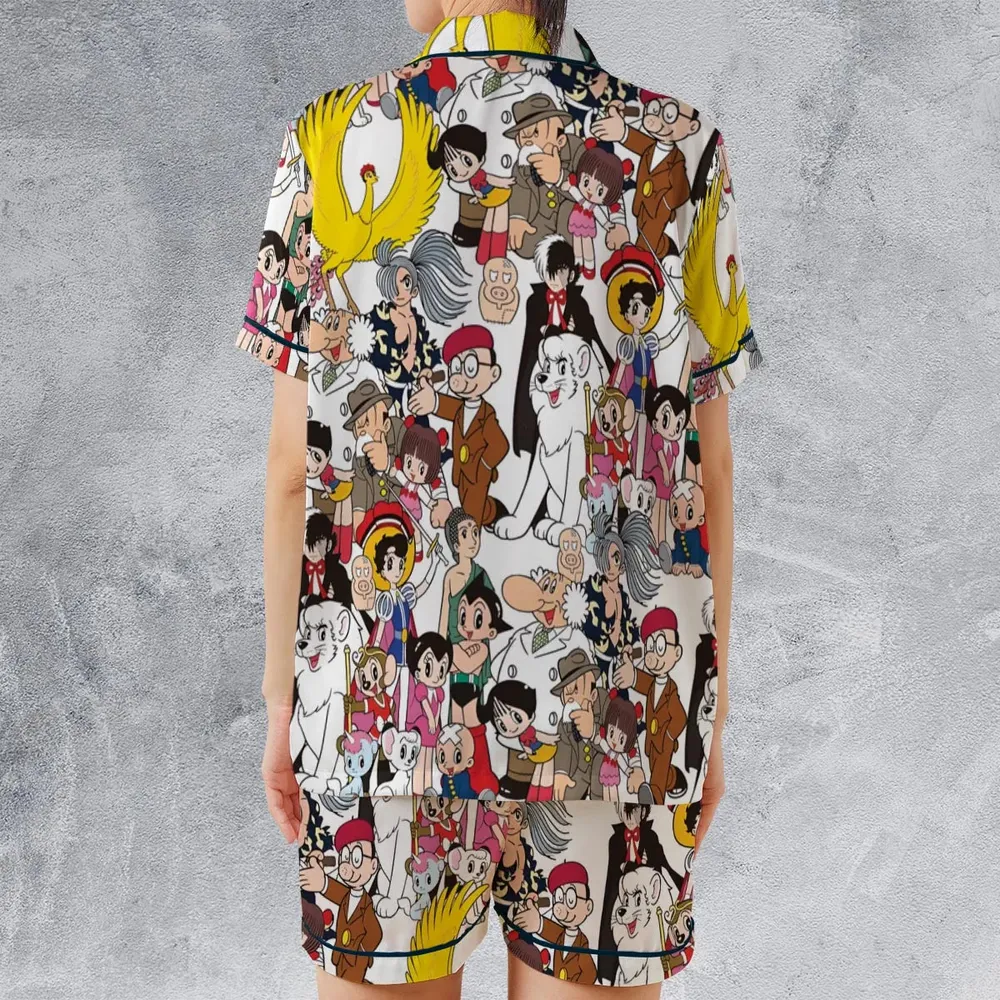 Mighty Atom Astro Boy Satin Short-Sleeve Pajamas Set - 2