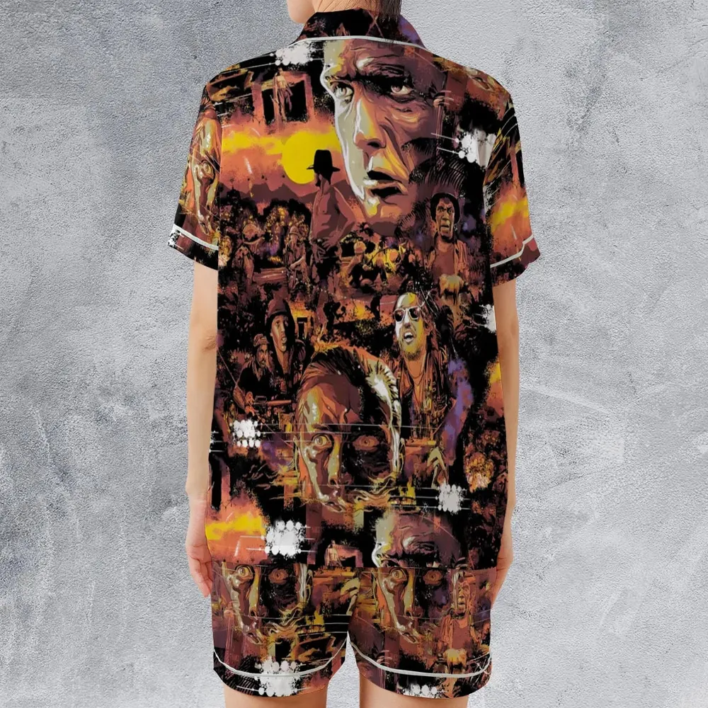 Apocalypse Now Satin Short-Sleeve Pajamas Set - 2