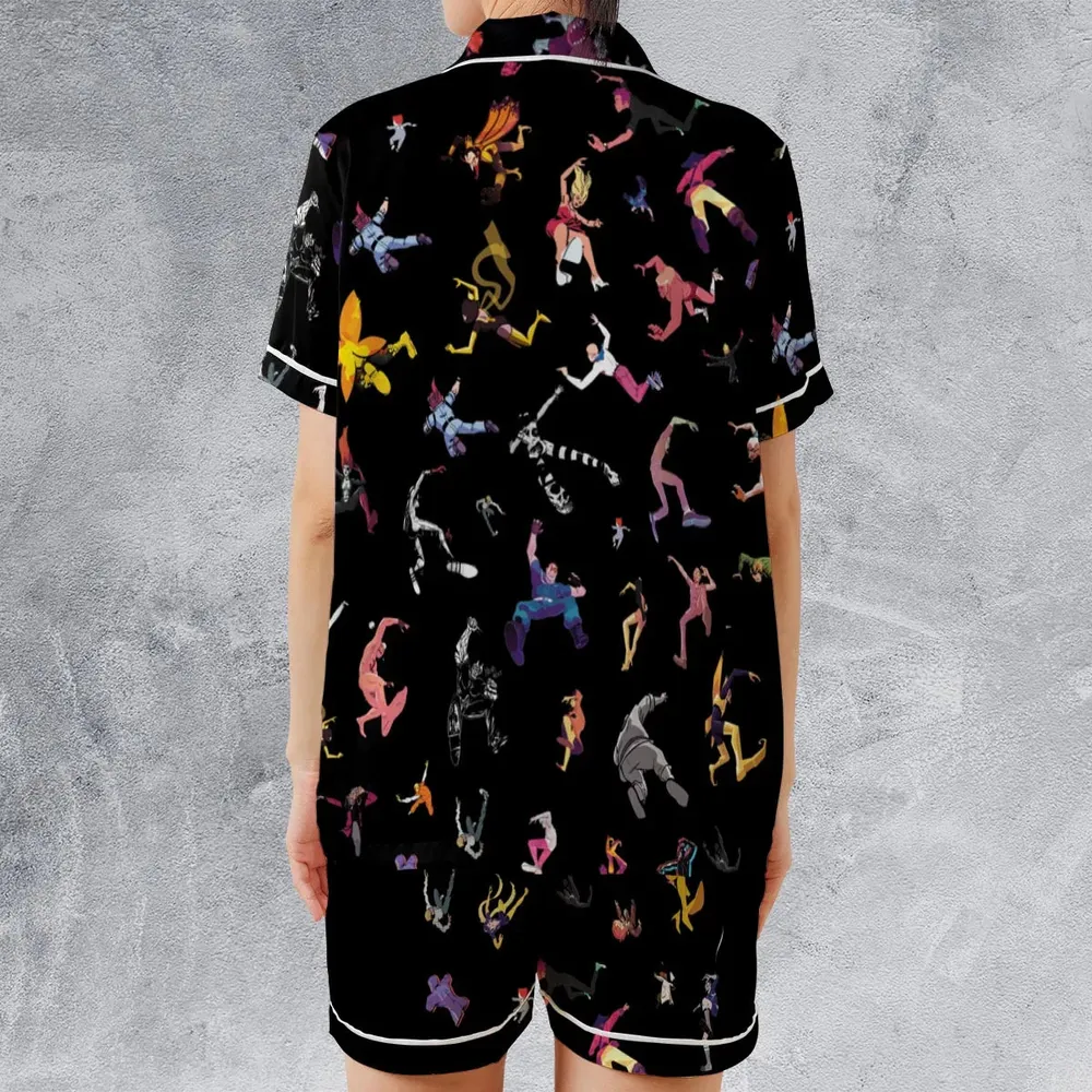 Venture Bros Falling Satin Short-Sleeve Pajamas Set - 2