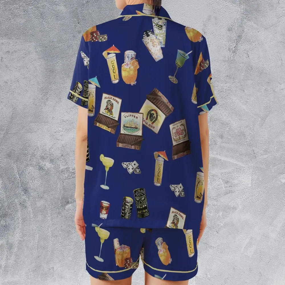 Ash vs Evil Dead Satin Short-Sleeve Pajamas Set - 2