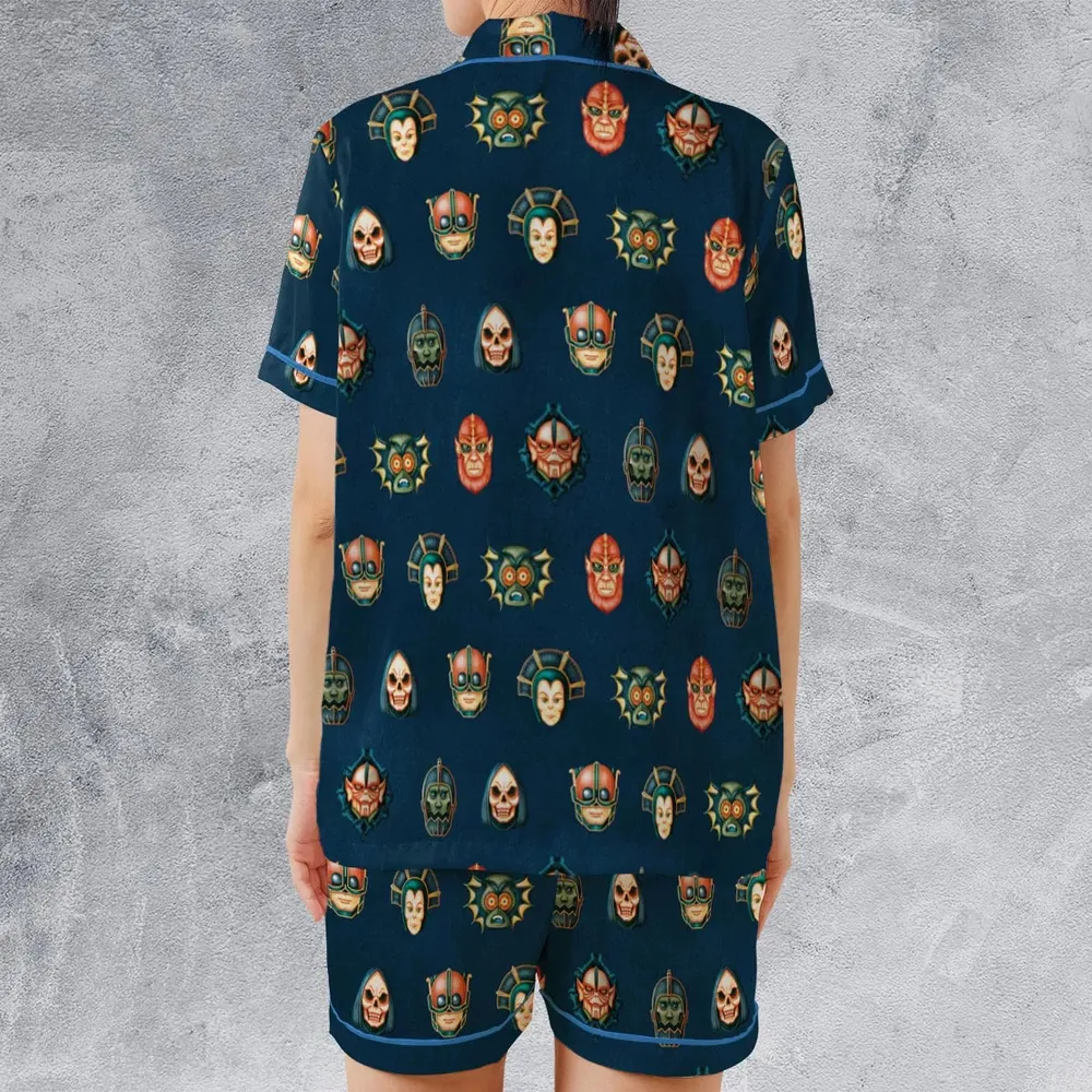 Villains He-man Masters Of The Universe Satin Short-Sleeve Pajamas Set - 2