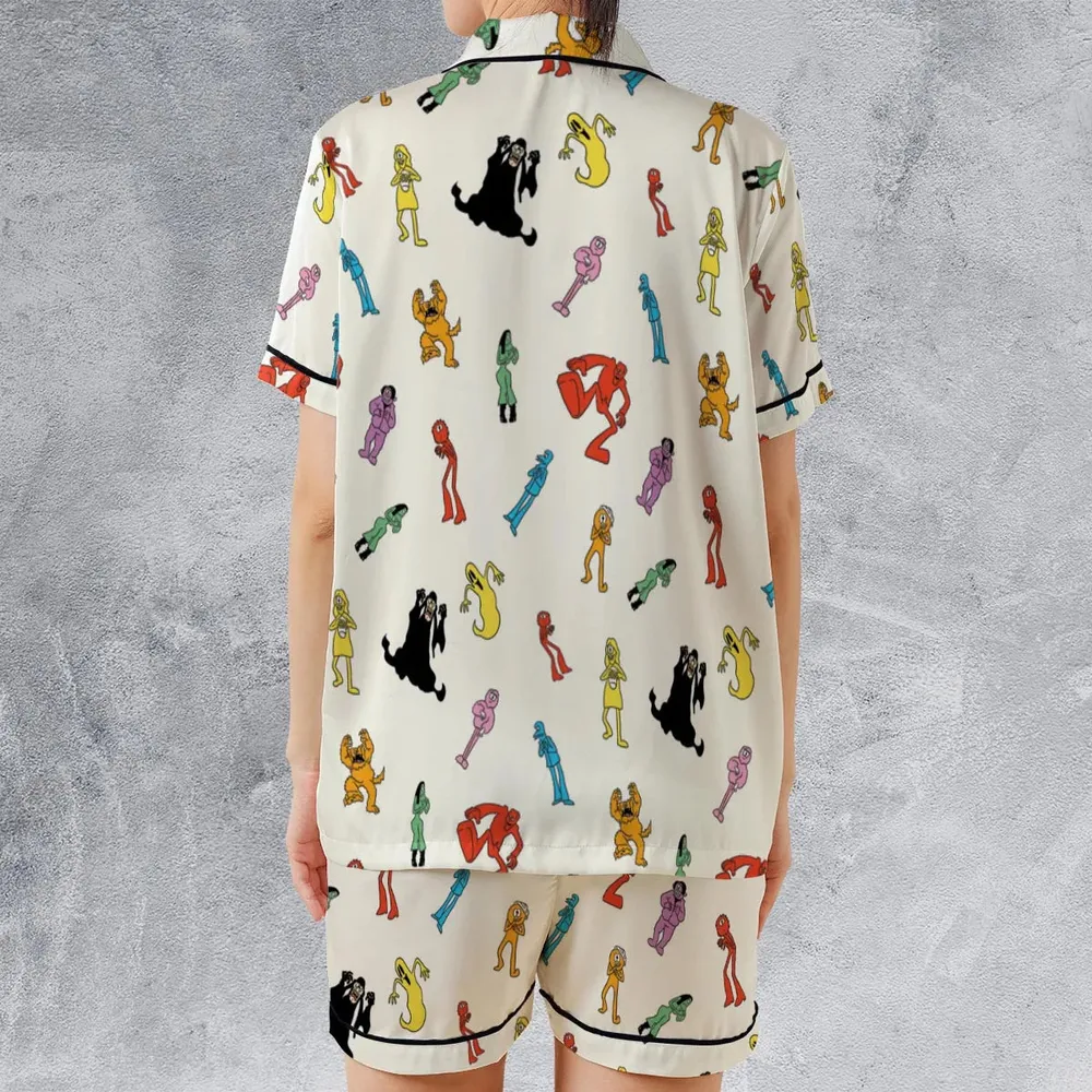 Witch'S Night Out Satin Short-Sleeve Pajamas Set - 2