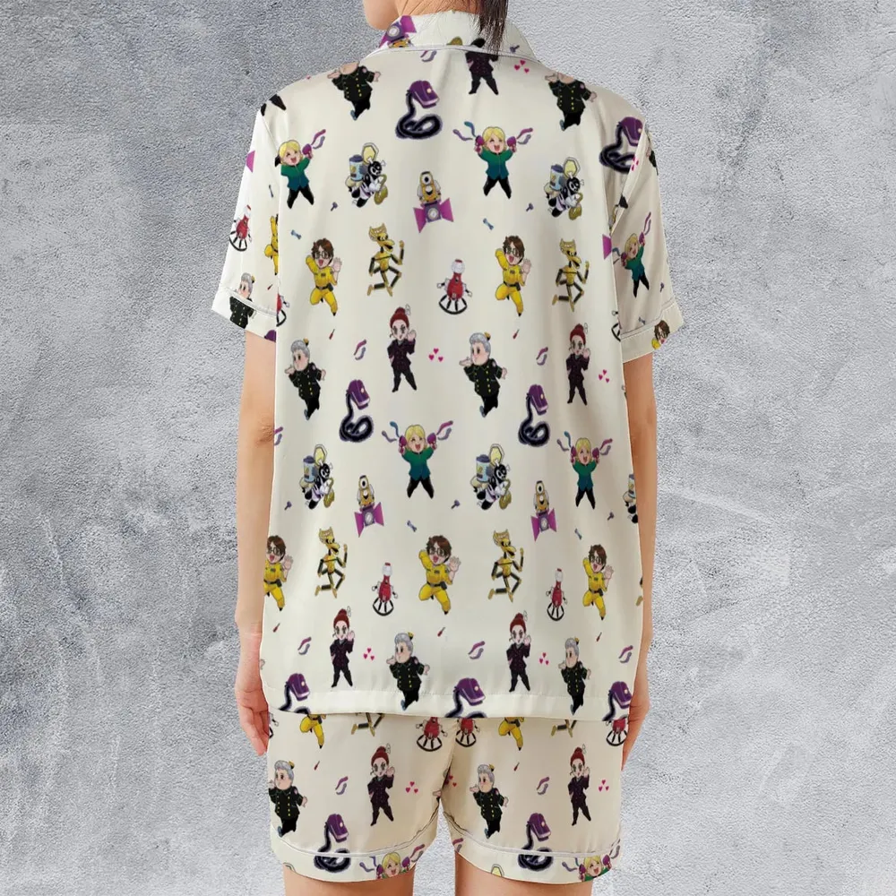 Mst3k Chibi Characters Satin Short-Sleeve Pajamas Set - 2