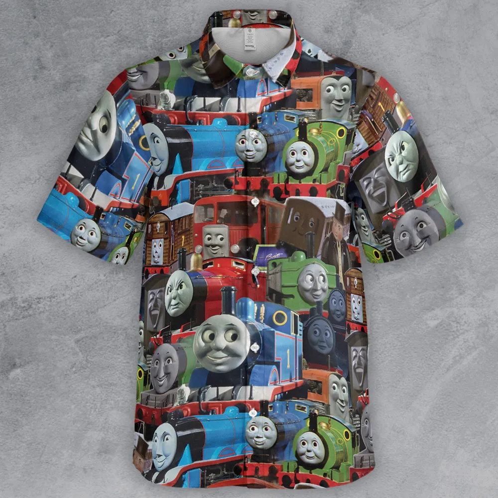 Thomas The Tank Engine Button Down Shirt - 2