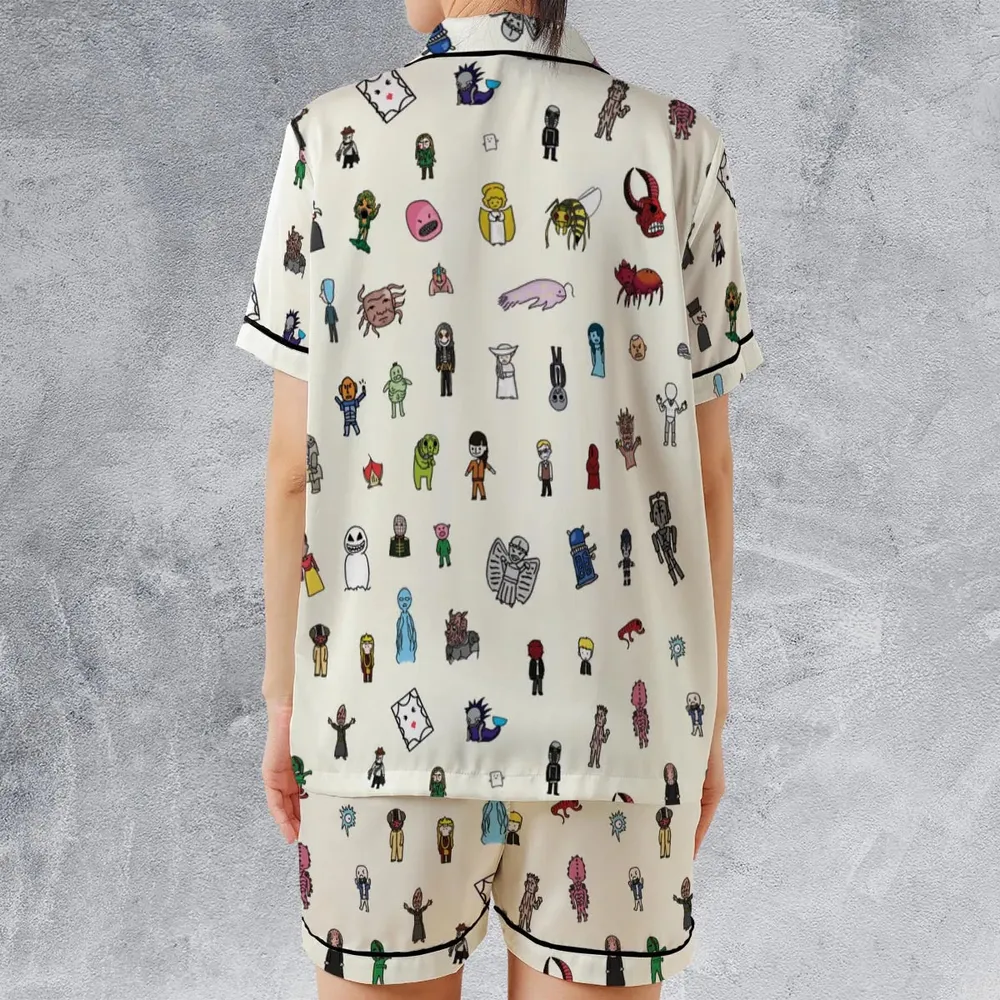 Doctor Who Universe Satin Short-Sleeve Pajamas Set - 2