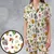 Satin Short-Sleeve Pajamas Set - XPVF97YA - 1