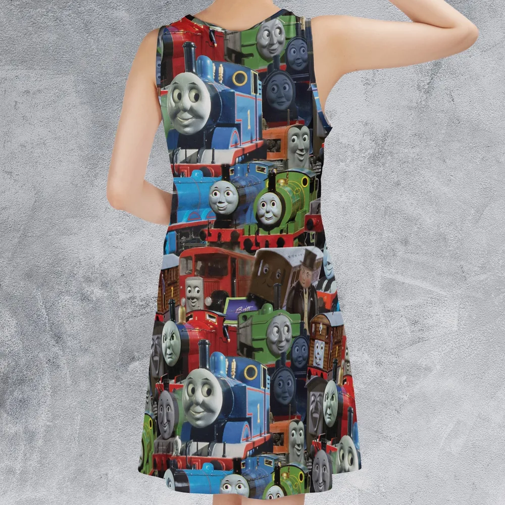 Thomas The Tank Engine Sleeveless Dress - 3