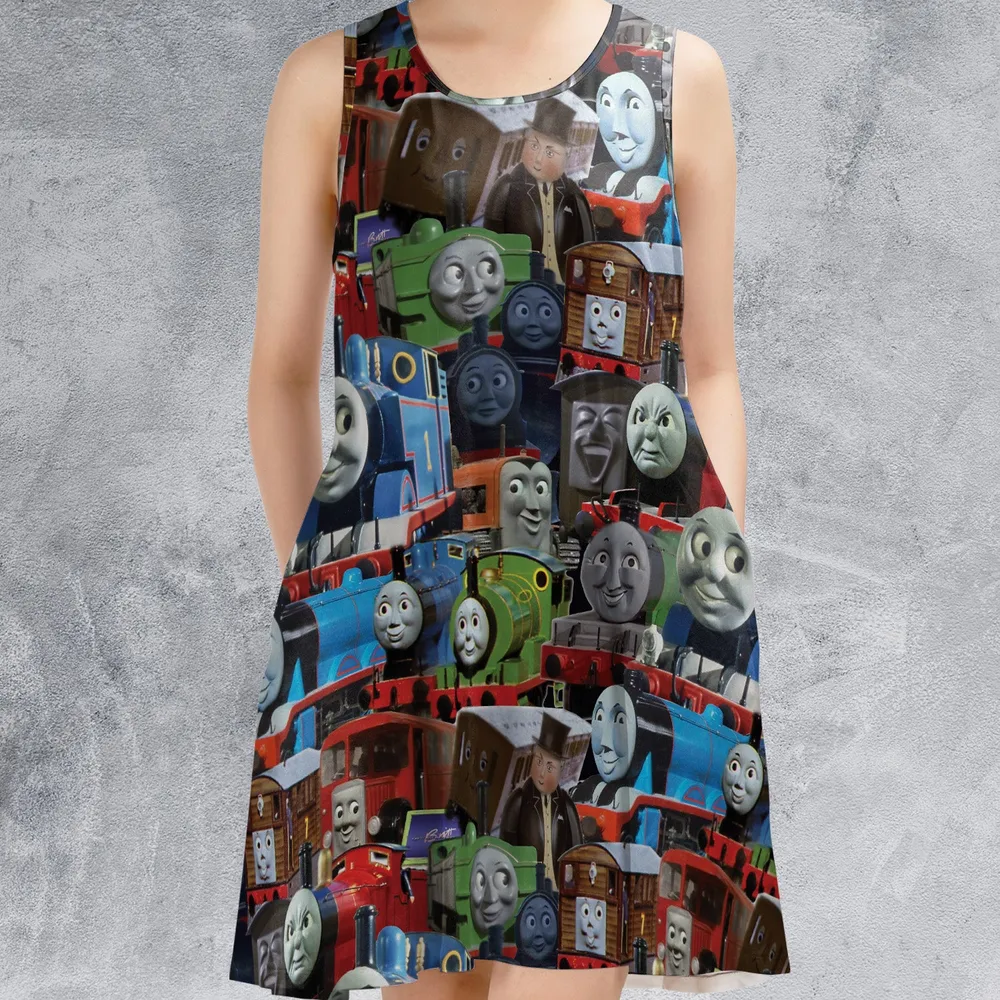 Thomas The Tank Engine Sleeveless Dress - 2
