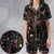 Satin Short-Sleeve Pajamas Set - KMALJGTF - 1