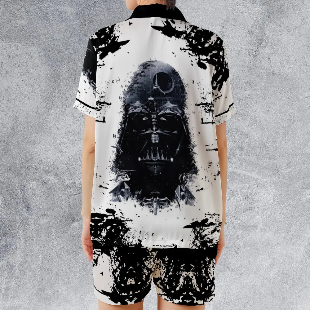 Darth Vader So Cool Satin Short-Sleeve Pajamas Set - 2