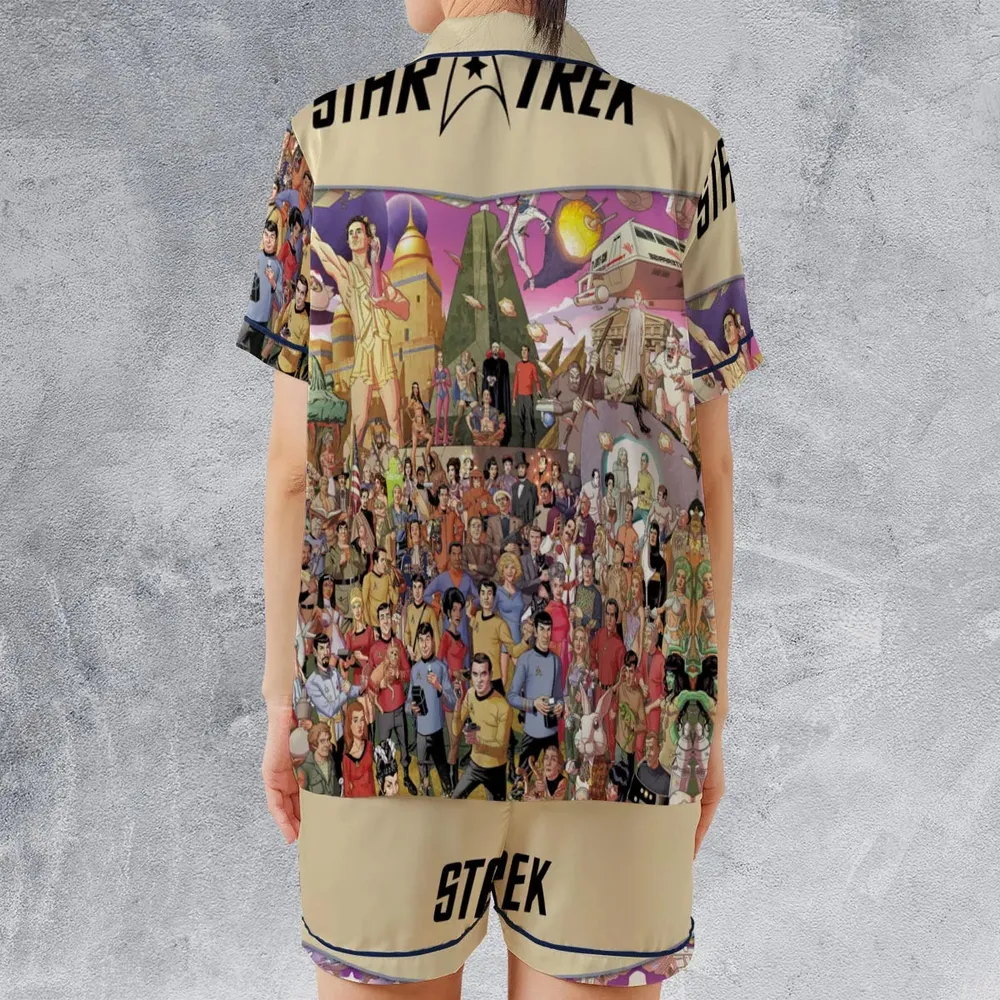 Star Trek The Original Series Satin Short-Sleeve Pajamas Set - 2