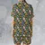 Satin Short-Sleeve Pajamas Set - PKK4C6UW - 2