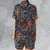 Satin Short-Sleeve Pajamas Set - J8JY21NE - 2