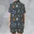 Satin Short-Sleeve Pajamas Set - UQNNBHNS - 2