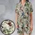 Satin Short-Sleeve Pajamas Set - MW3UVMU7 - 1