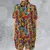 Satin Short-Sleeve Pajamas Set - VK5GS7E3 - 2