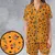 Satin Short-Sleeve Pajamas Set - UXJQGWPX - 1