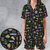 Satin Short-Sleeve Pajamas Set - V7AJ98FU - 1