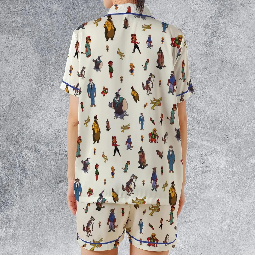 Talespin Characters Satin Short-Sleeve Pajamas Set - 2