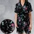 Satin Short-Sleeve Pajamas Set - MAMCWLYK - 1
