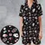 Satin Short-Sleeve Pajamas Set - 72WXRVR7 - 1