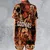 Satin Short-Sleeve Pajamas Set - LWVHBYRX - 2