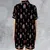 Satin Short-Sleeve Pajamas Set - BQKP3C9R - 2