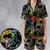 Satin Short-Sleeve Pajamas Set - UQ4T2QQC - 1