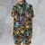 Satin Short-Sleeve Pajamas Set - MR5TSPJD - 2