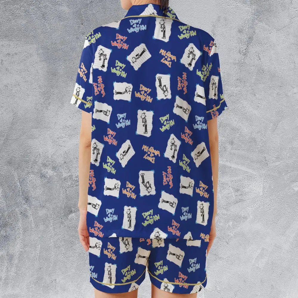 Diary of a Wimpy Kid Satin Short-Sleeve Pajamas Set - 2