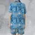 Satin Short-Sleeve Pajamas Set - JYHJ786A - 2