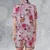 Satin Short-Sleeve Pajamas Set - GYAKJMGD - 2