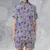 Satin Short-Sleeve Pajamas Set - QXVXPSKS - 2