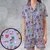 Satin Short-Sleeve Pajamas Set - QXVXPSKS - 1