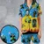 Satin Short-Sleeve Pajamas Set - 6ZYSPAXK - 1