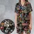 Satin Short-Sleeve Pajamas Set - RZF9KXCF - 1