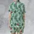Satin Short-Sleeve Pajamas Set - GHCDNZAH - 2