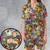 Satin Short-Sleeve Pajamas Set - YSHN3TU6 - 1