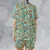 Satin Short-Sleeve Pajamas Set - F7TSK957 - 2