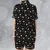 Satin Short-Sleeve Pajamas Set - RZT5AGFX - 2