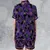 Satin Short-Sleeve Pajamas Set - KWG3MCBT - 2