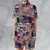 Satin Short-Sleeve Pajamas Set - 4F94BMBH - 2