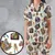 Satin Short-Sleeve Pajamas Set - Q96TQJNG - 1