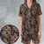 Satin Short-Sleeve Pajamas Set - ABABQ2UP - 1