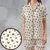 Satin Short-Sleeve Pajamas Set - UA2SAYUG - 1