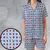 Satin Short-Sleeve Pajamas Set - ACN53G1S - 1