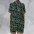 Satin Short-Sleeve Pajamas Set - E33SUGJK - 2